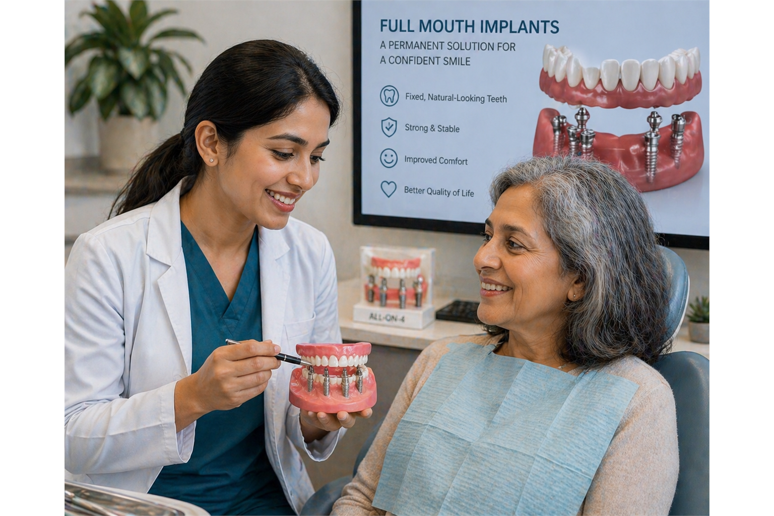 Full Mouth Implants