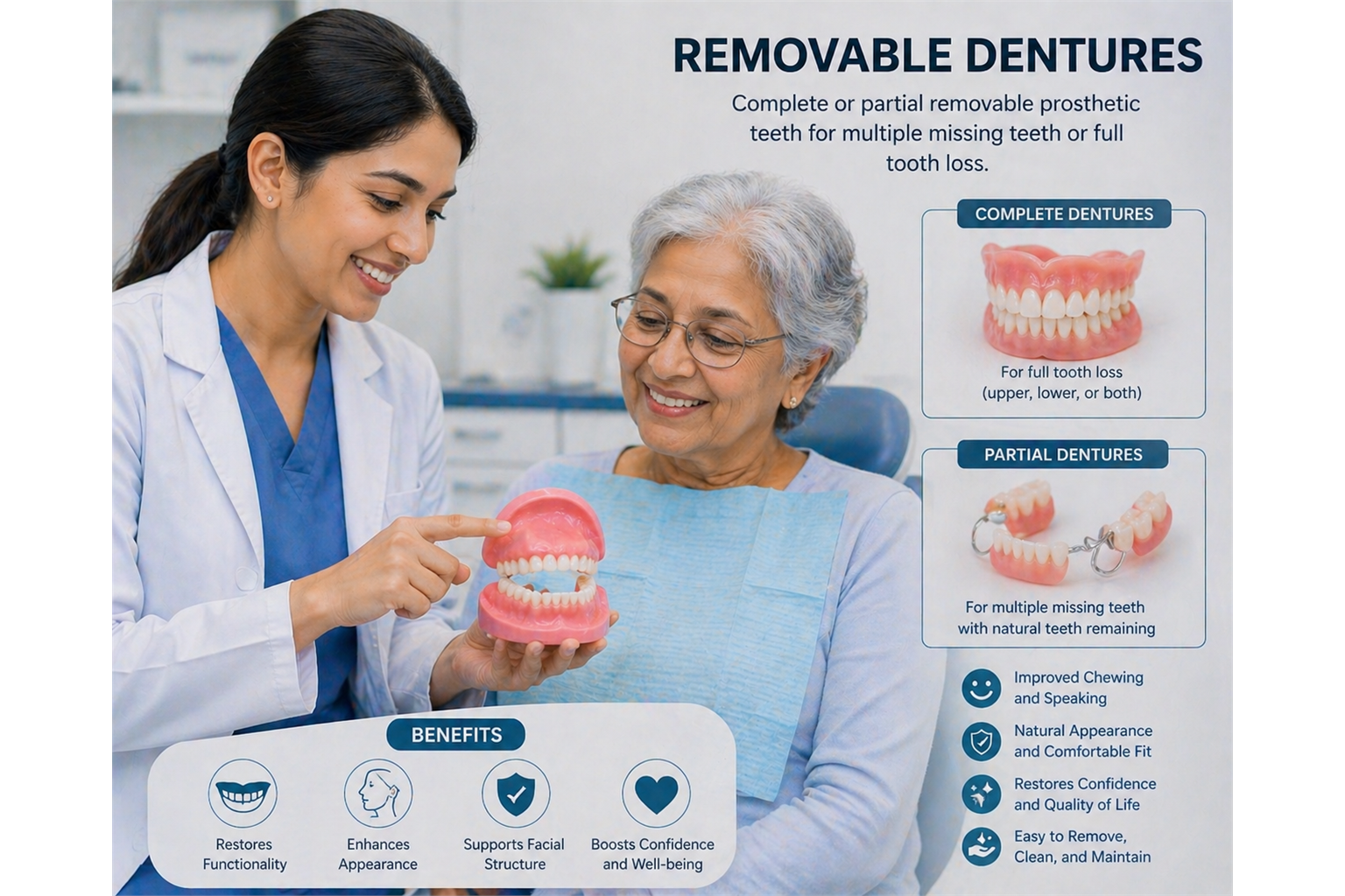 Partial Dentures treatment